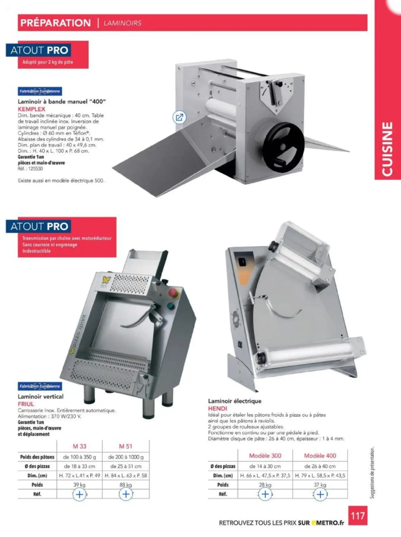 Metro catalogue du 01/01 – page 117