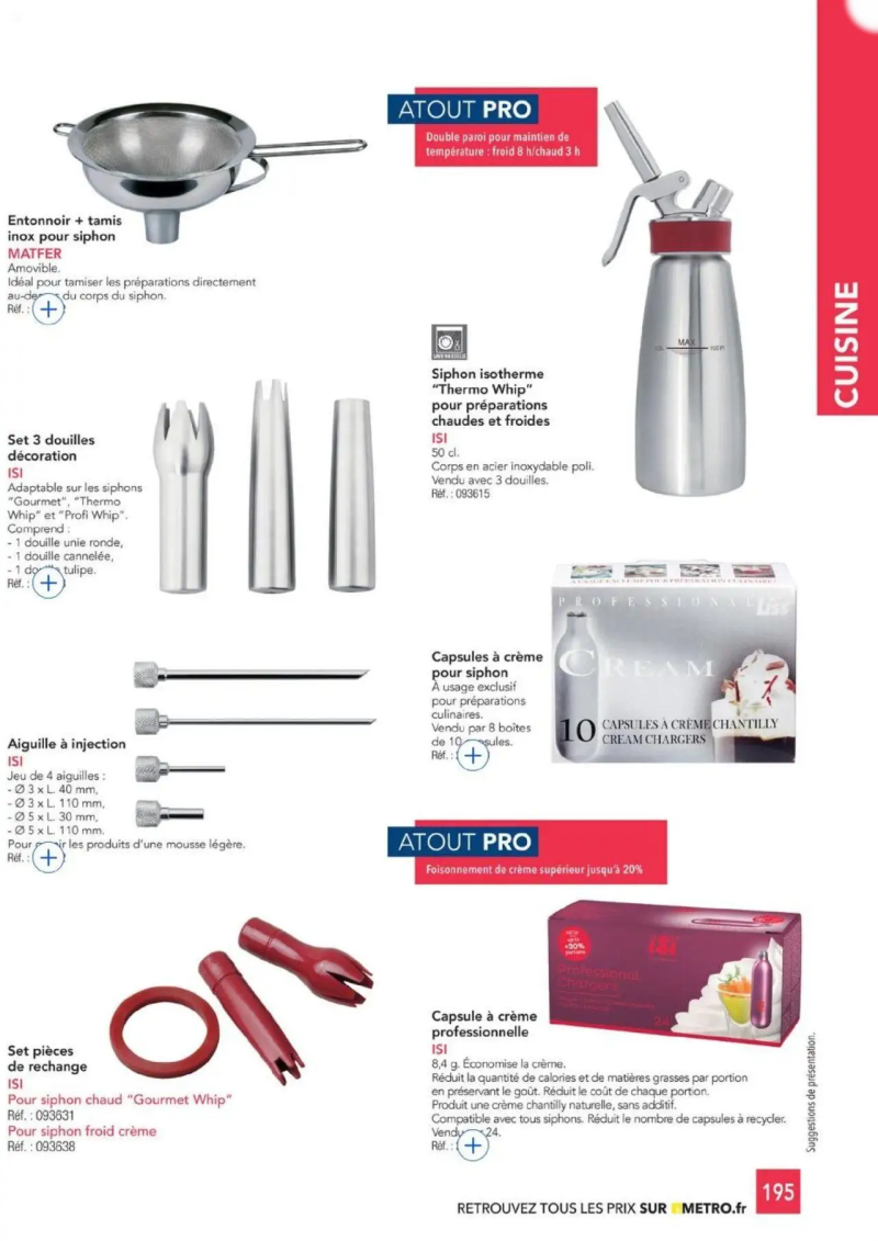 Metro catalogue du 01/01 – page 195