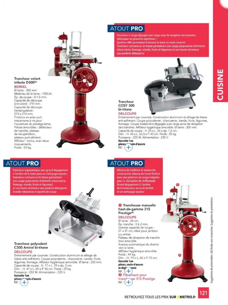 Metro catalogue du 01/01 – page 121