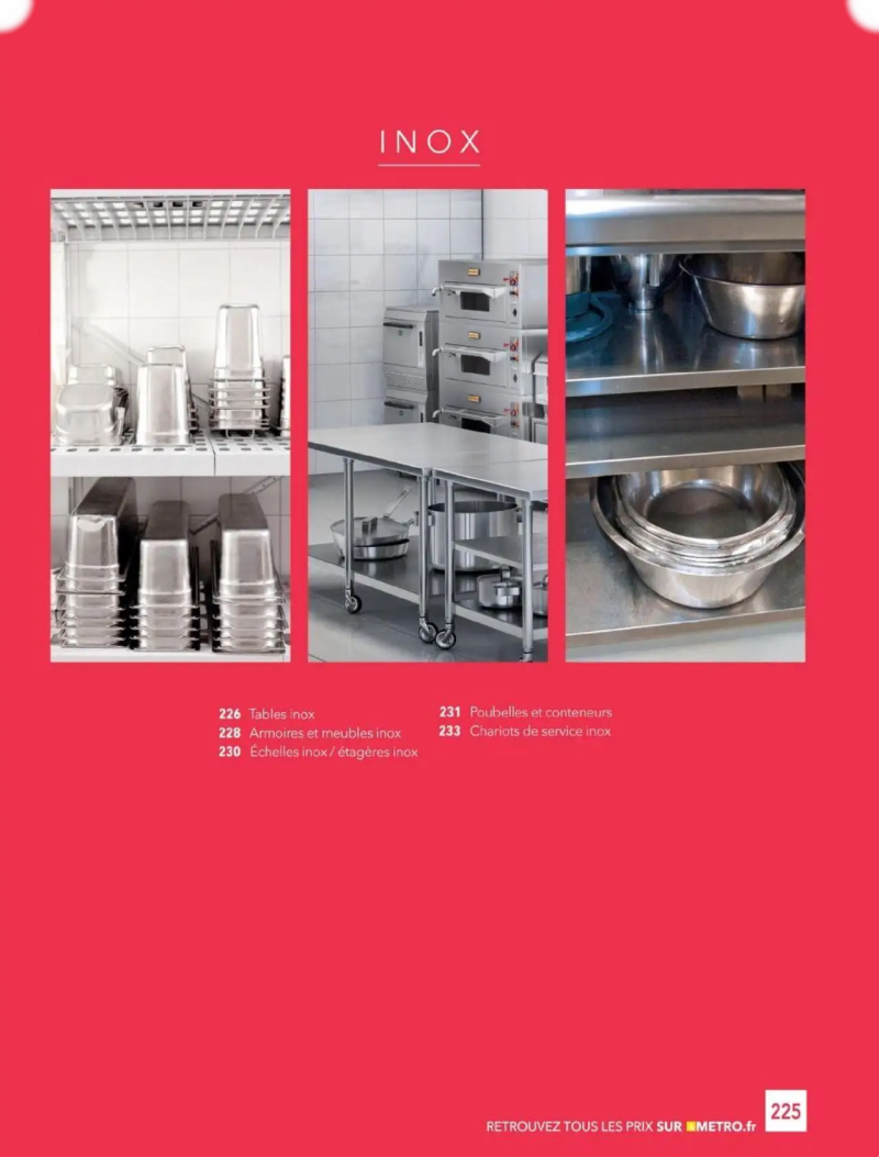 Metro catalogue du 01/01 – page 225