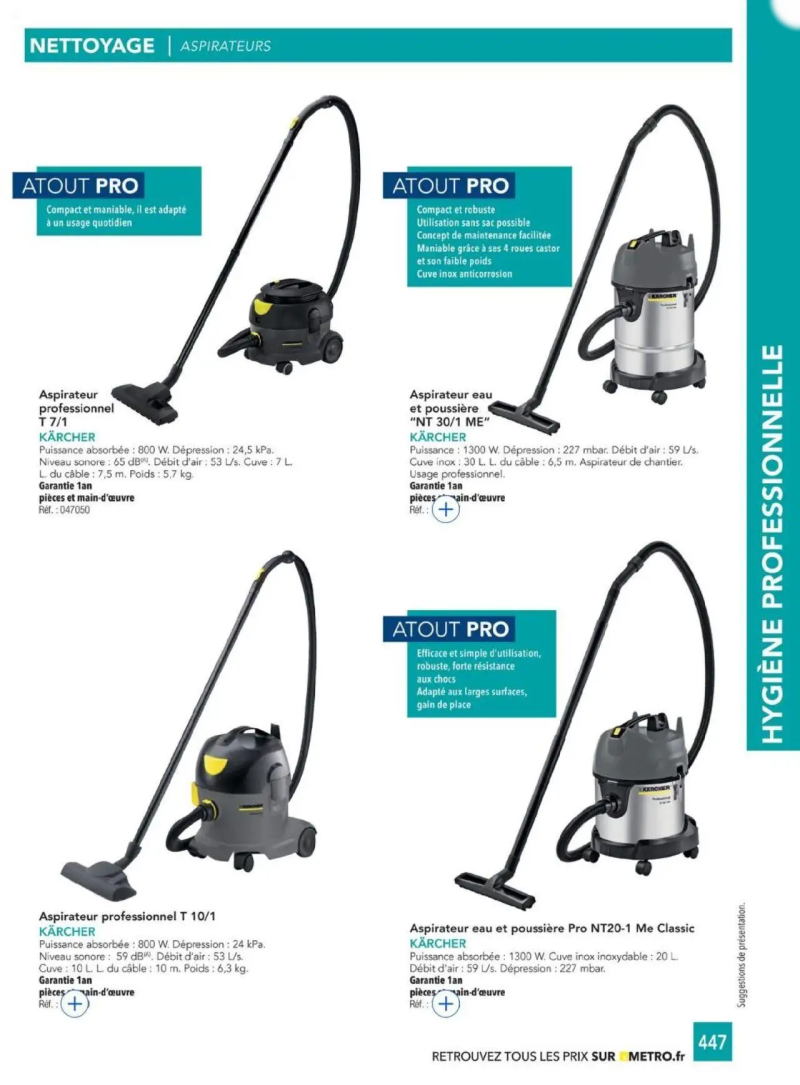 Metro catalogue du 01/01 – page 447