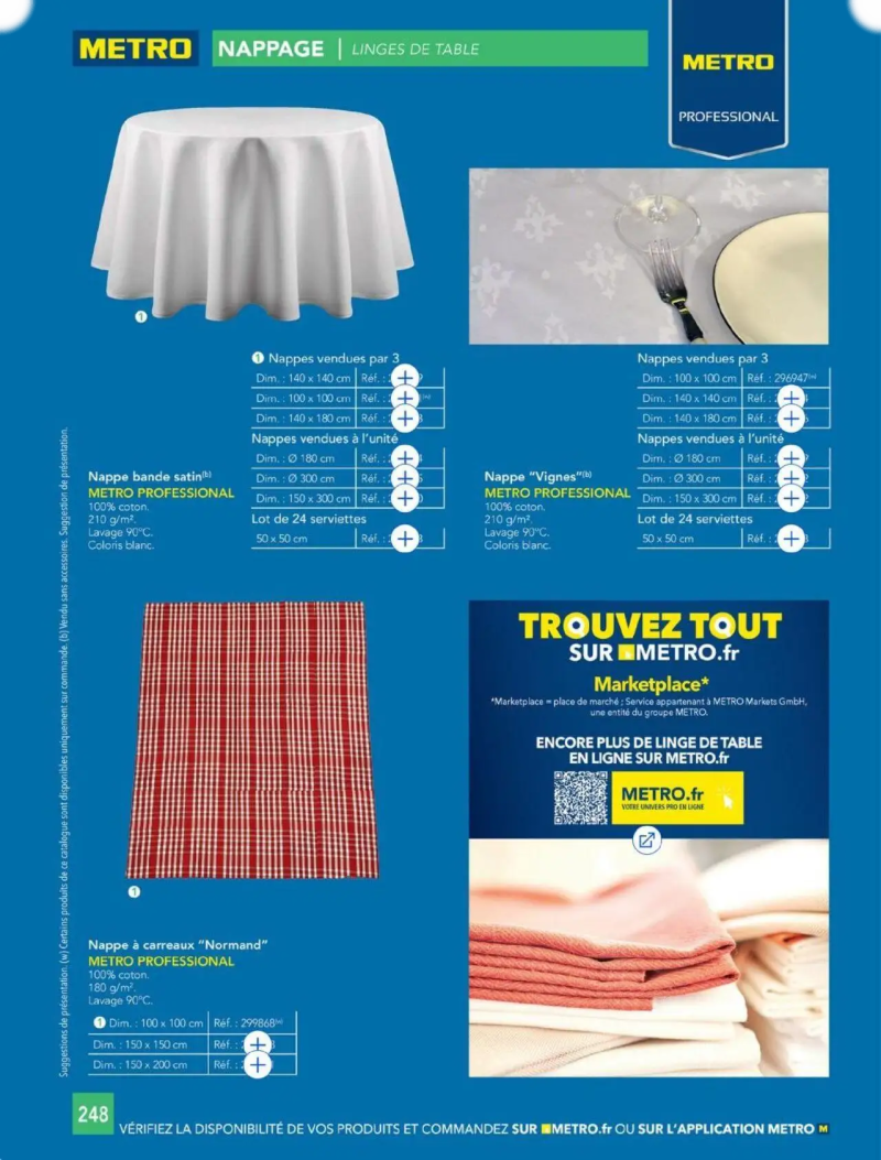 Metro catalogue du 01/01 – page 248