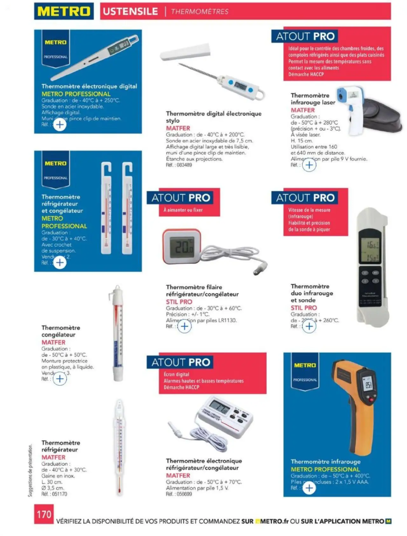 Metro catalogue du 01/01 – page 170