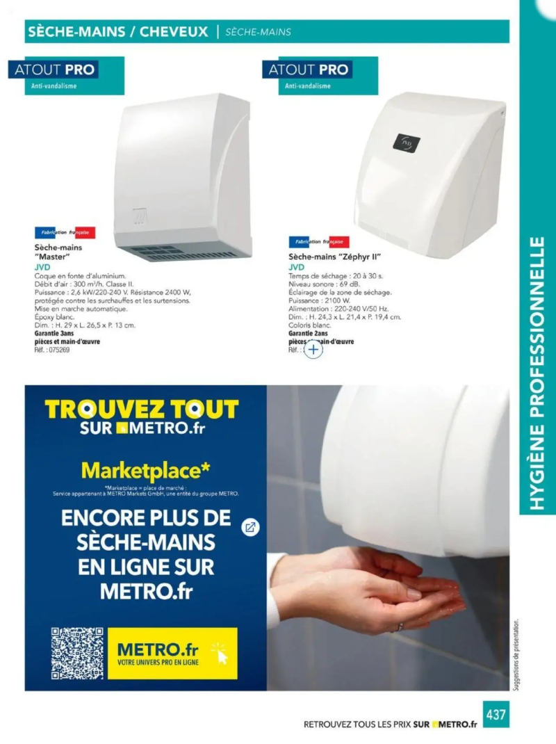 Metro catalogue du 01/01 – page 437