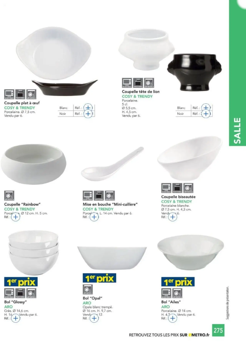 Metro catalogue du 01/01 – page 275