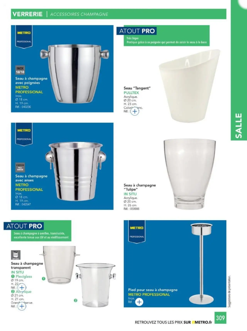 Metro catalogue du 01/01 – page 309