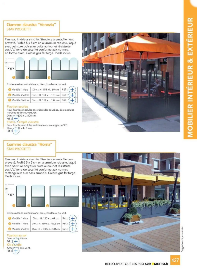 Metro catalogue du 01/01 – page 427