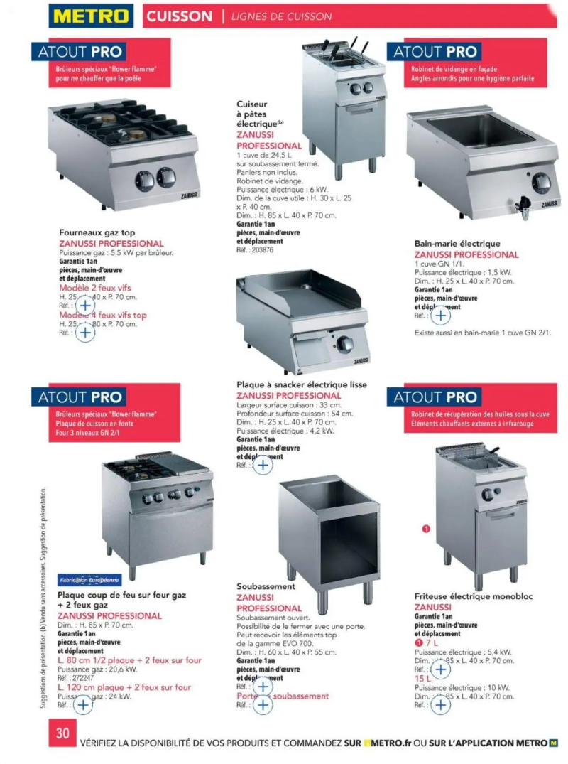 Metro catalogue du 01/01 – page 30