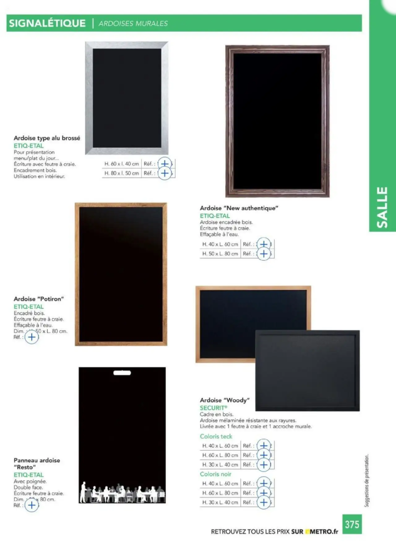 Metro catalogue du 01/01 – page 375