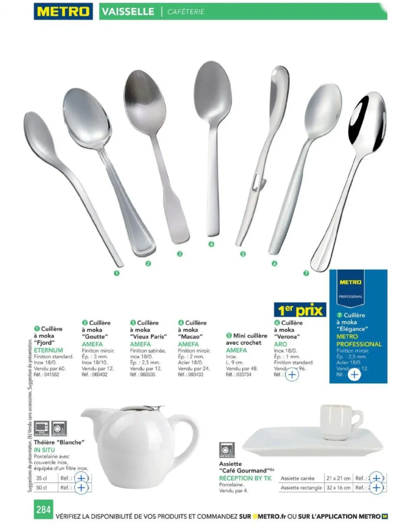 Metro catalogue du 01/01 – page 284