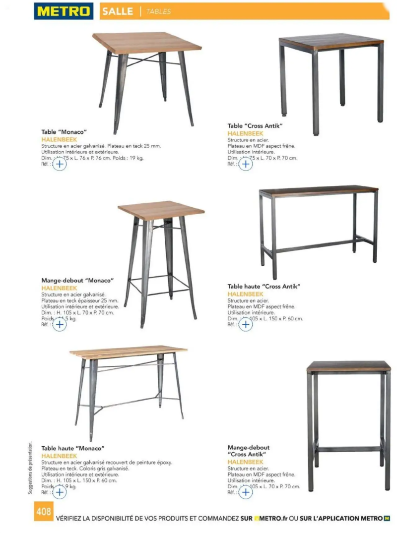 Metro catalogue du 01/01 – page 408