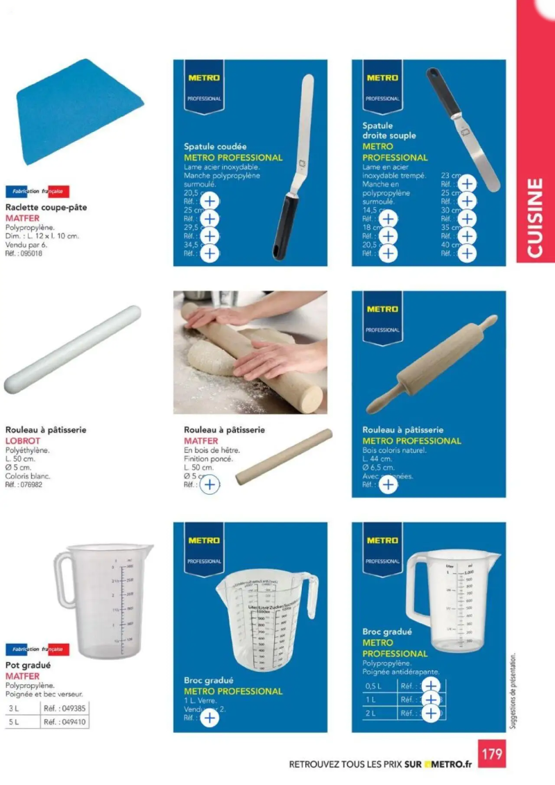 Metro catalogue du 01/01 – page 179