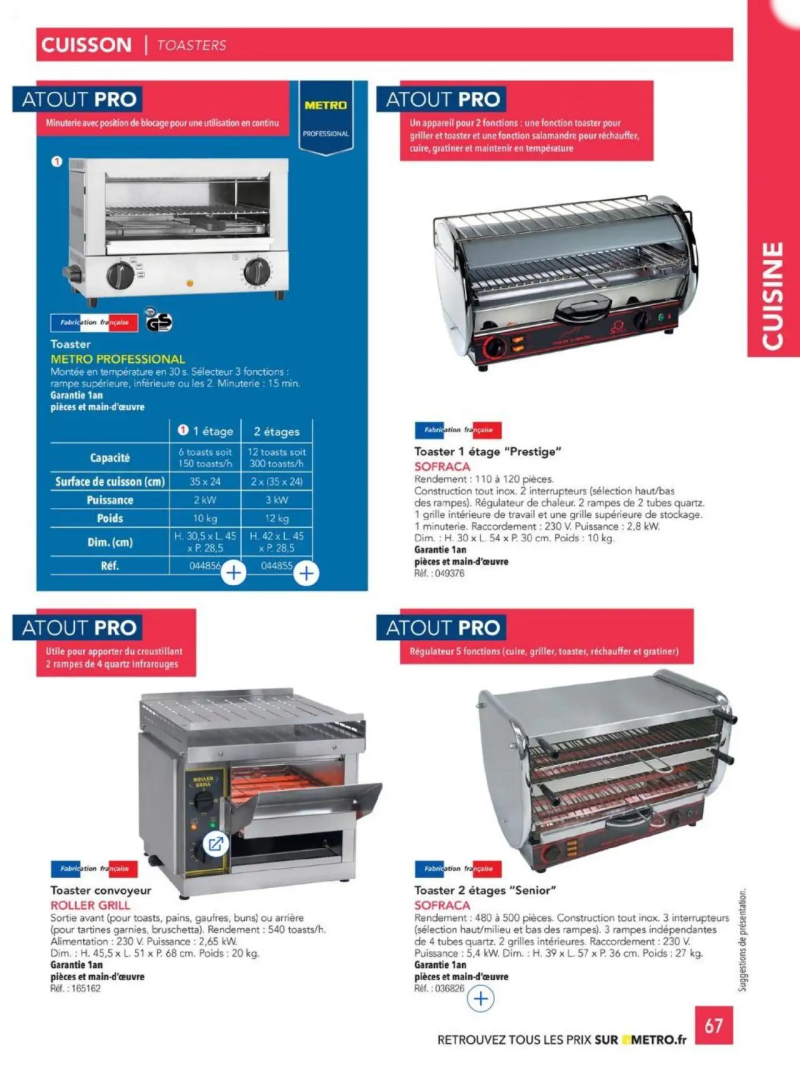 Metro catalogue du 01/01 – page 67