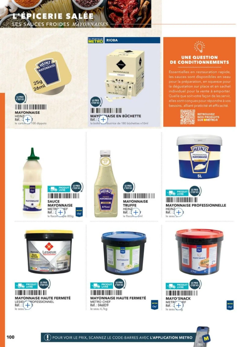 Metro catalogue du 24/04 – page 100