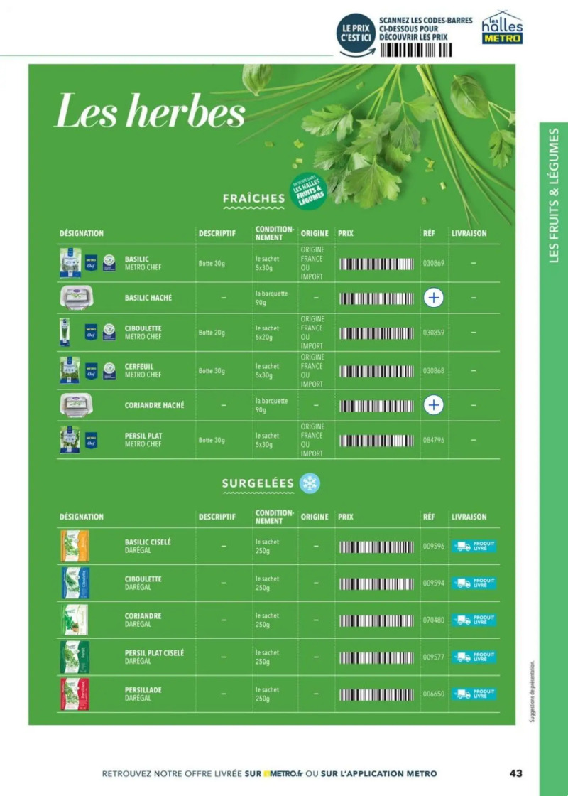 Metro catalogue du 24/04 – page 43