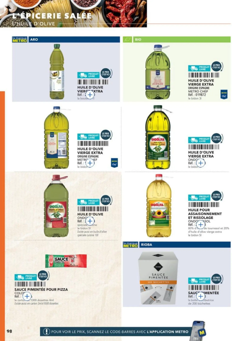 Metro catalogue du 24/04 – page 98