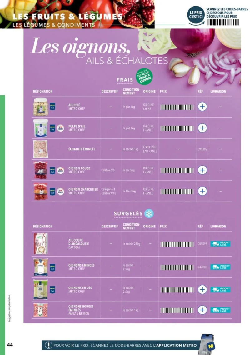 Metro catalogue du 24/04 – page 44