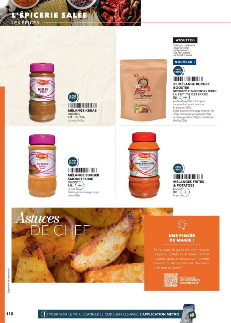 Metro catalogue du 24/04 – page 110