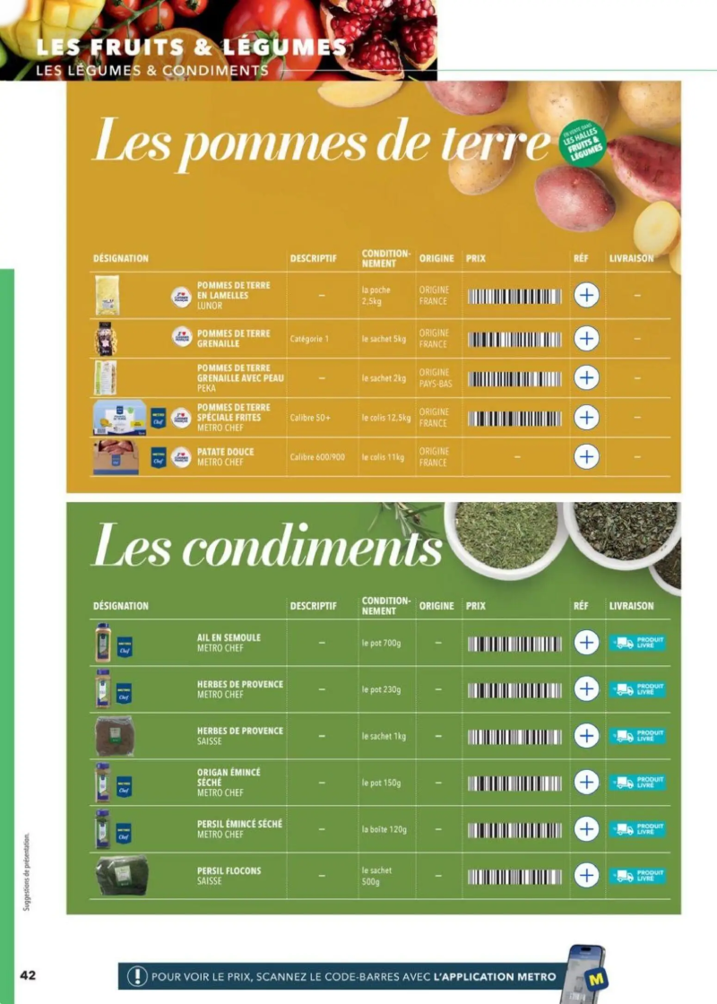 Metro catalogue du 24/04 – page 42