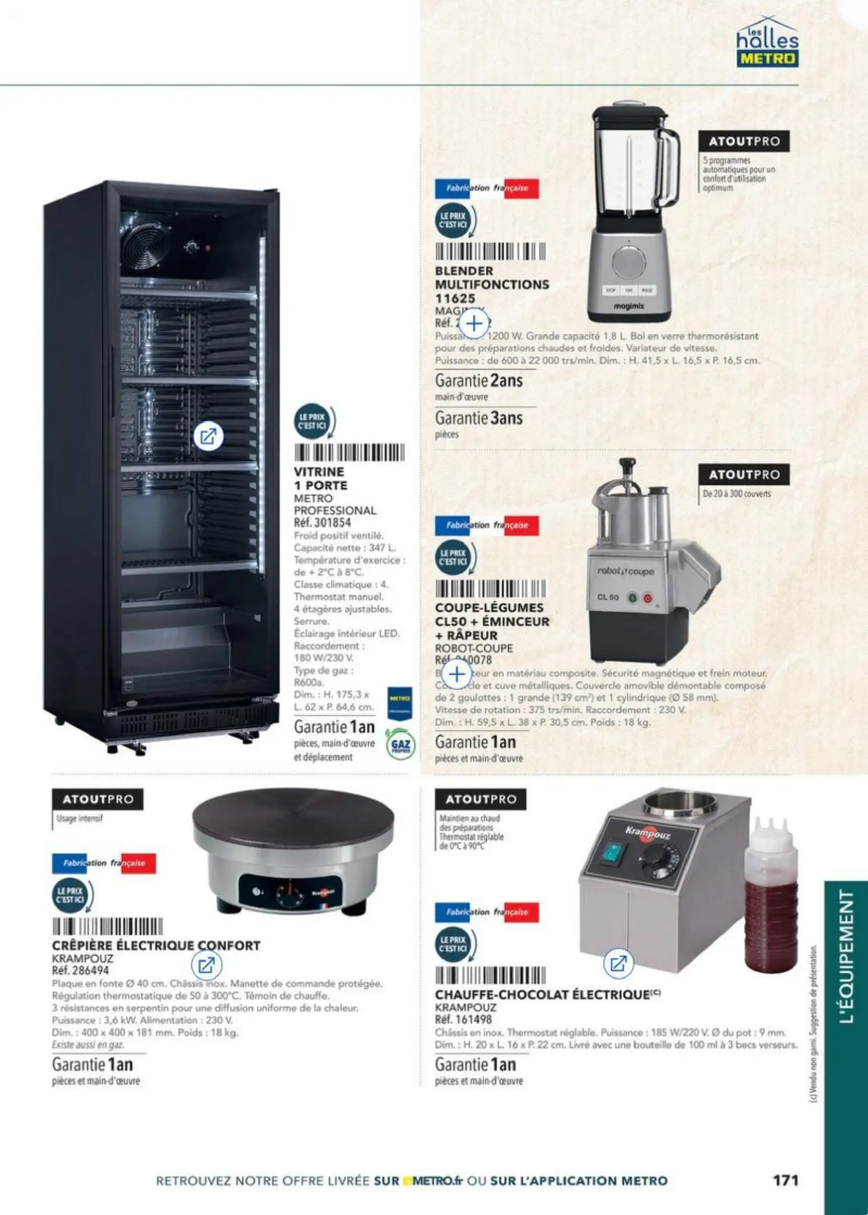 Metro catalogue du 24/04 – page 171