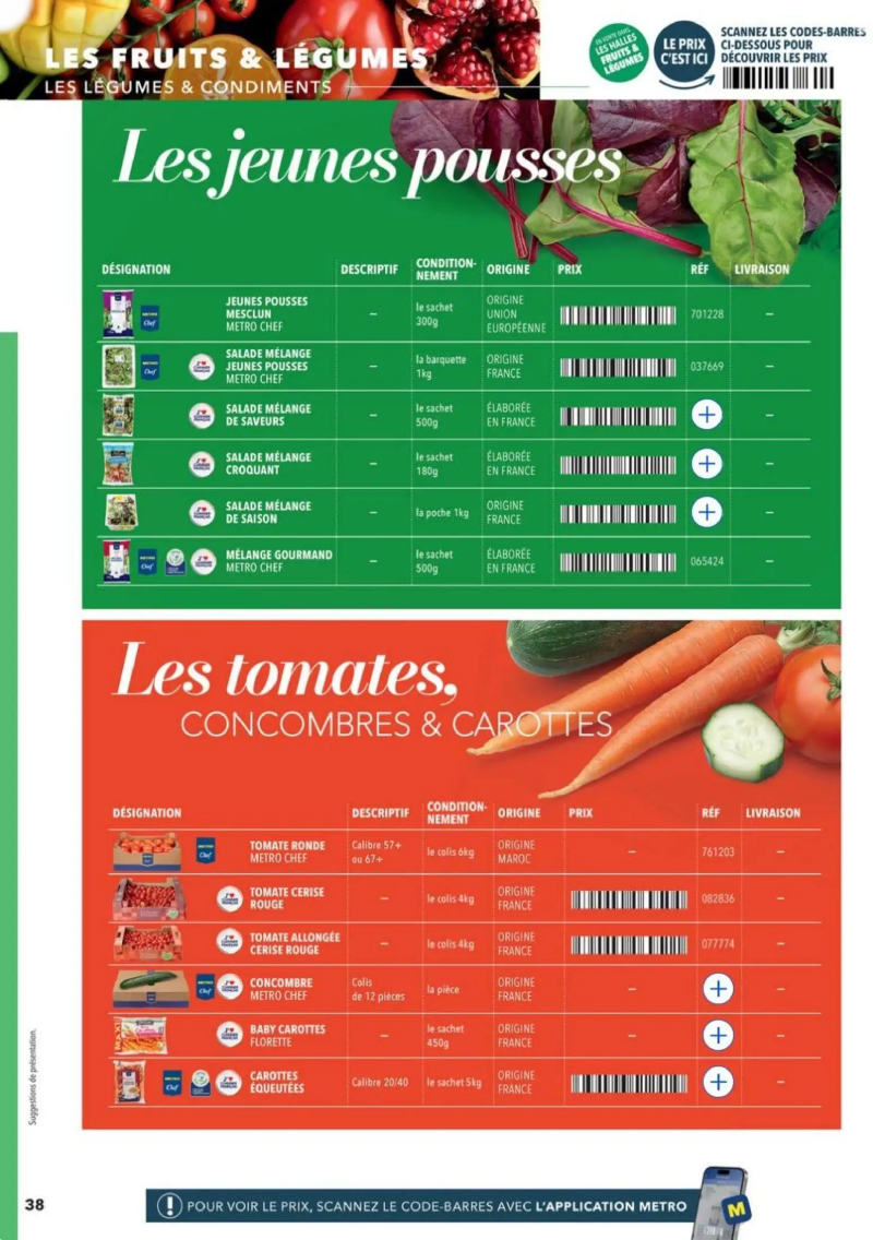 Metro catalogue du 24/04 – page 38