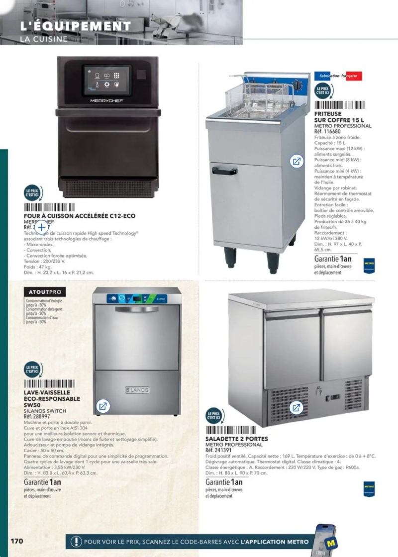 Metro catalogue du 24/04 – page 170