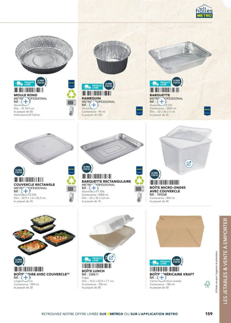 Metro catalogue du 24/04 – page 159