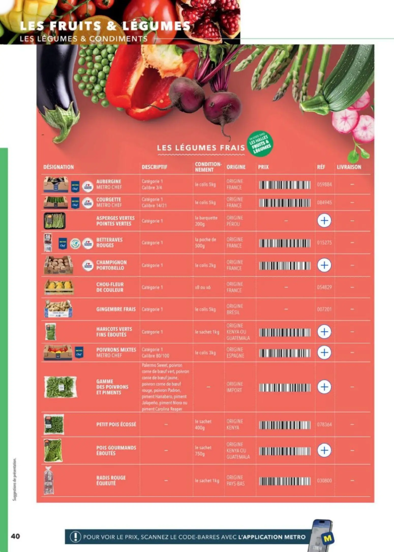 Metro catalogue du 24/04 – page 40