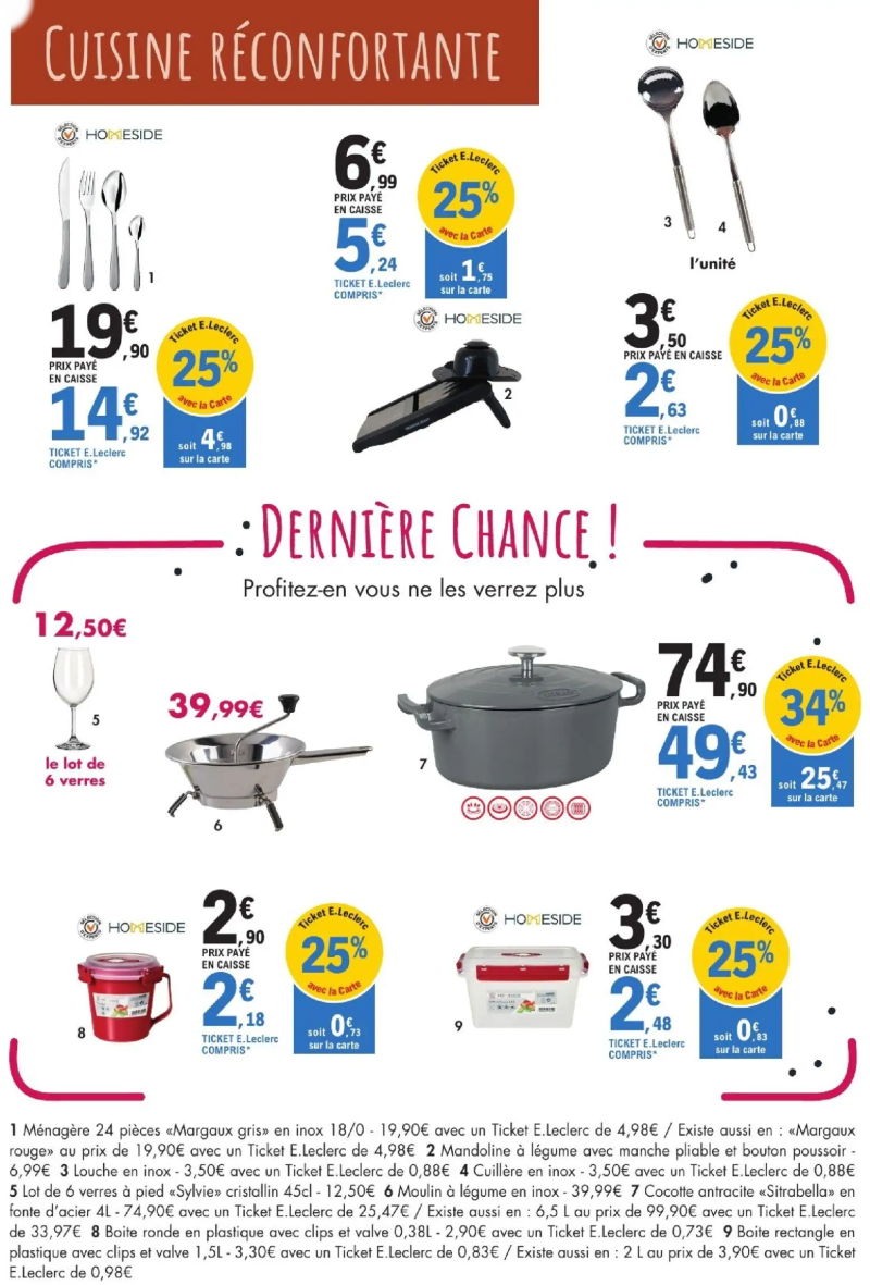 E.Leclerc catalogue du 20/01 – page 8