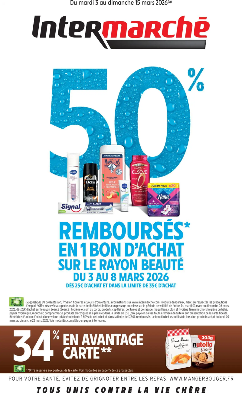 Intermarche catalogue du 03/03 – page 1