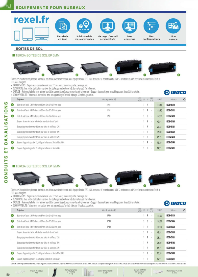Rexel                                                     catalogue du 18/11 – page 86