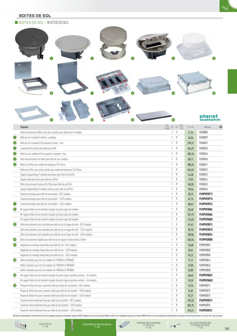 Rexel                                                     catalogue du 18/11 – page 87