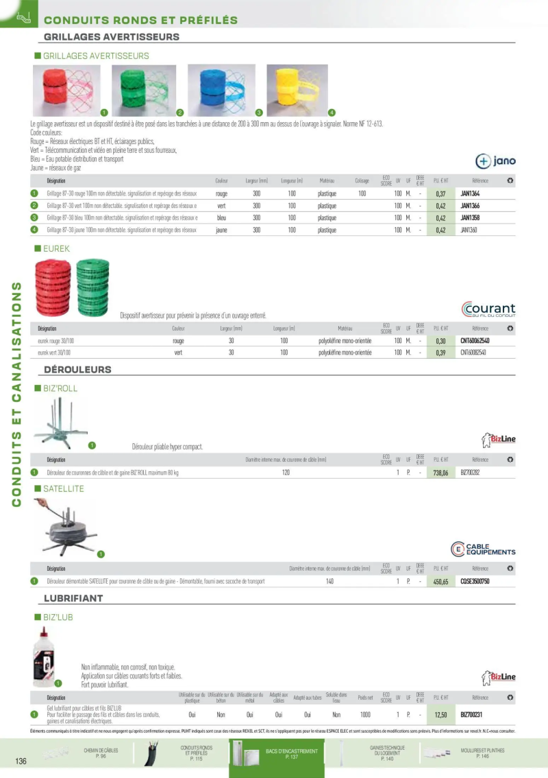 Rexel                                                     catalogue du 18/11 – page 42