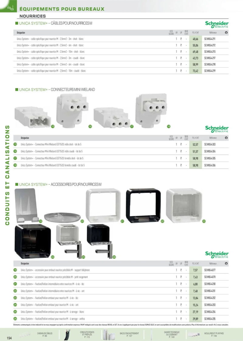 Rexel                                                     catalogue du 18/11 – page 100