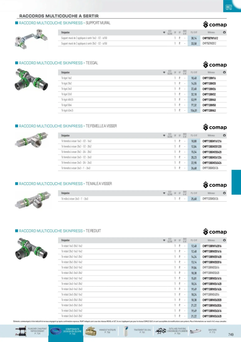 Rexel                                                     catalogue du 01/12 – page 94