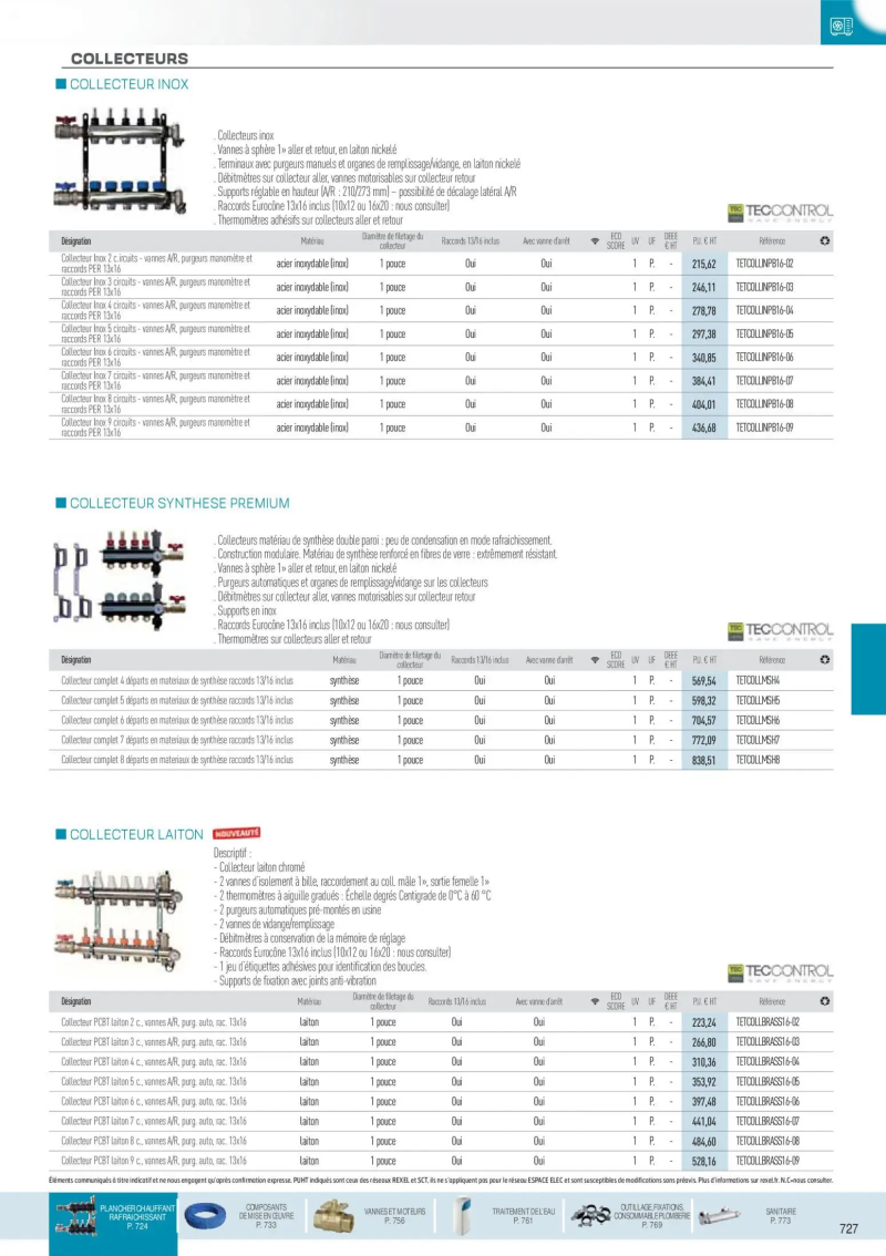 Rexel                                                     catalogue du 01/12 – page 72
