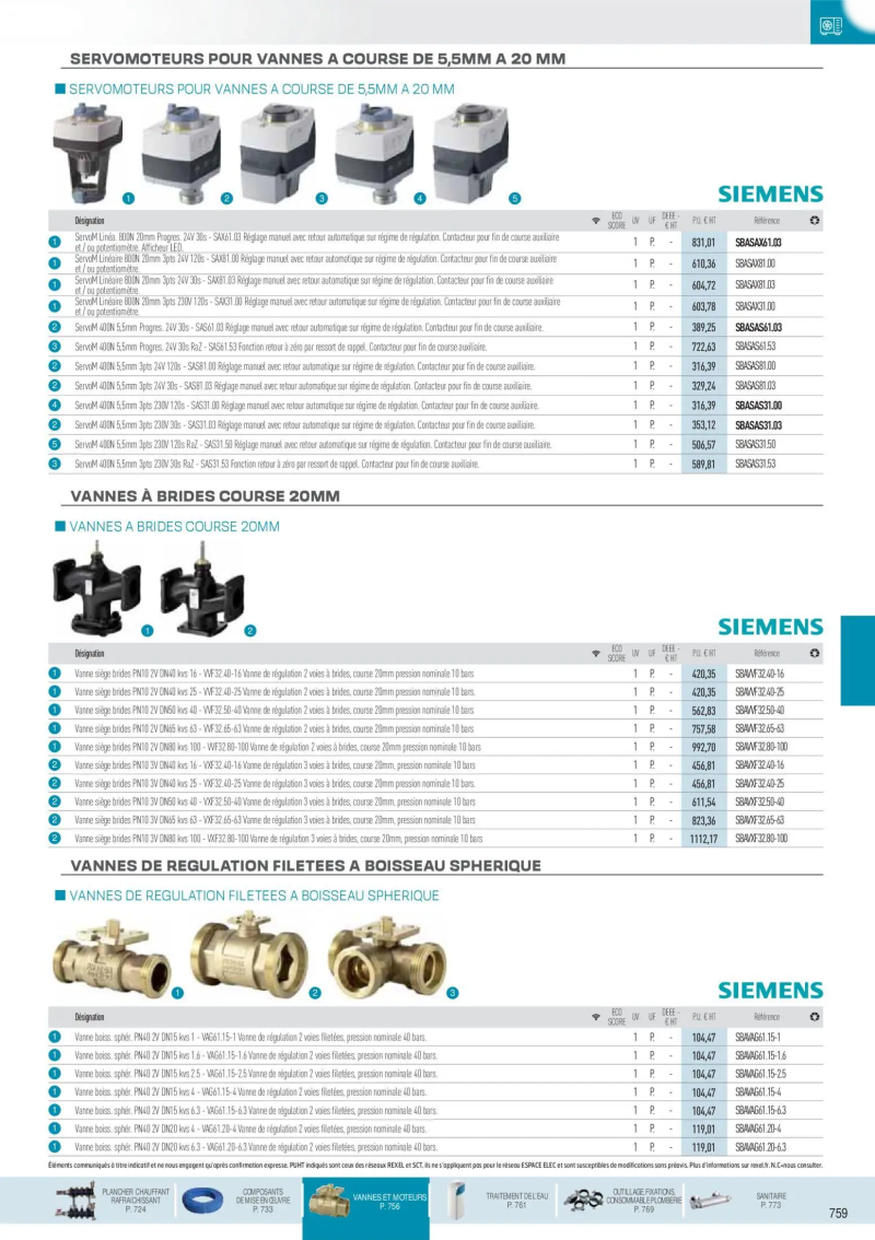 Rexel                                                     catalogue du 01/12 – page 104