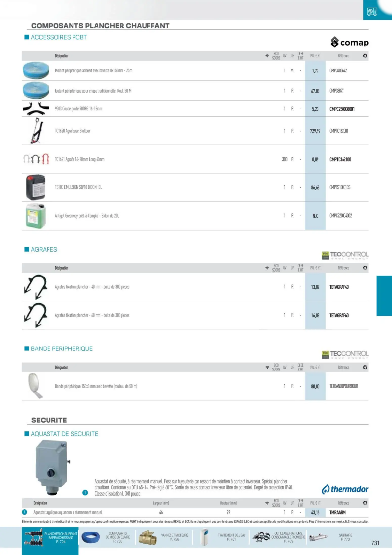 Rexel                                                     catalogue du 01/12 – page 76