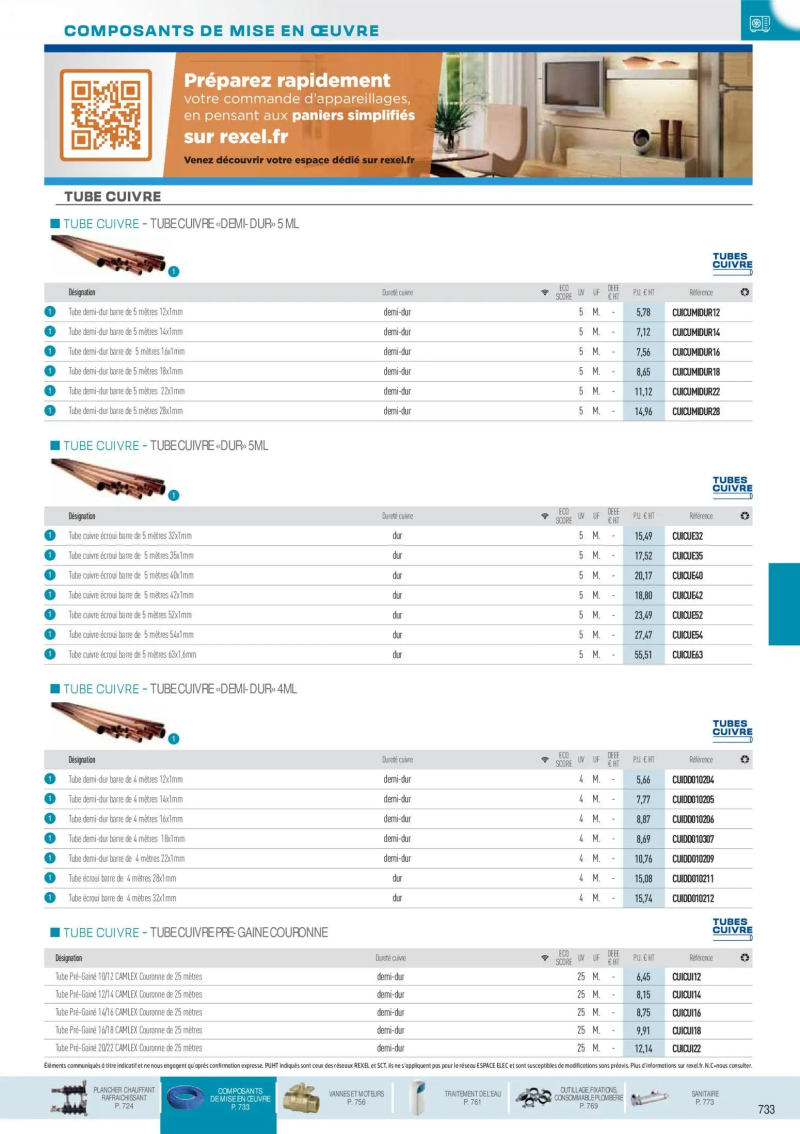 Rexel                                                     catalogue du 01/12 – page 78