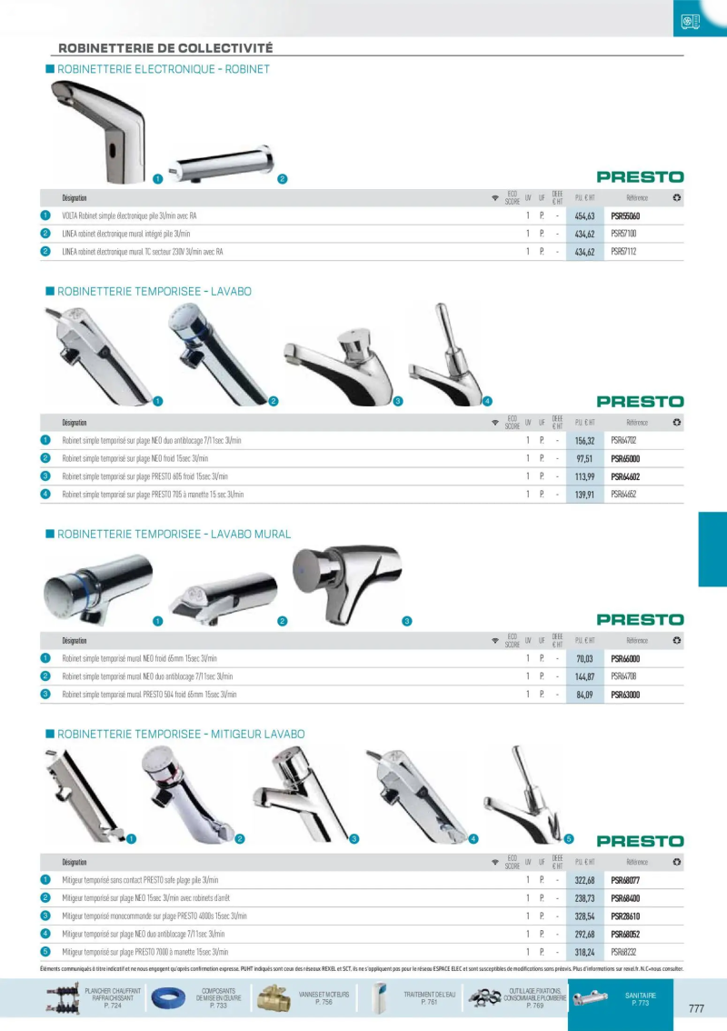Rexel                                                     catalogue du 01/12 – page 122