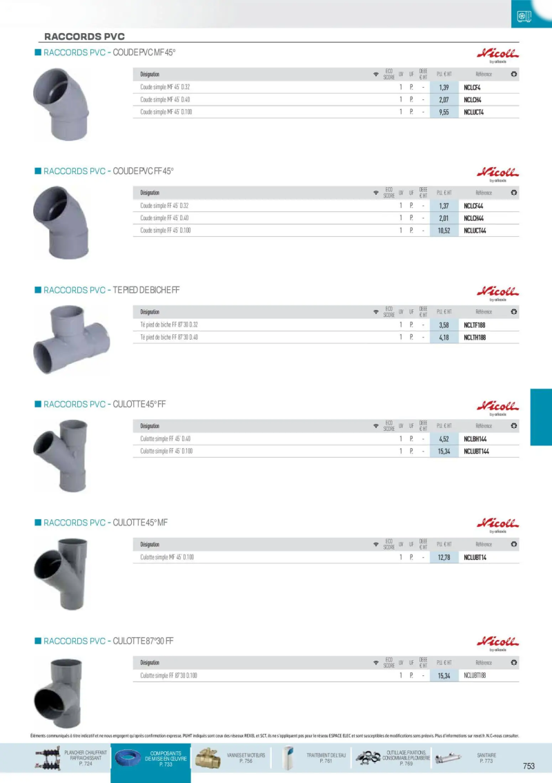 Rexel                                                     catalogue du 01/12 – page 98