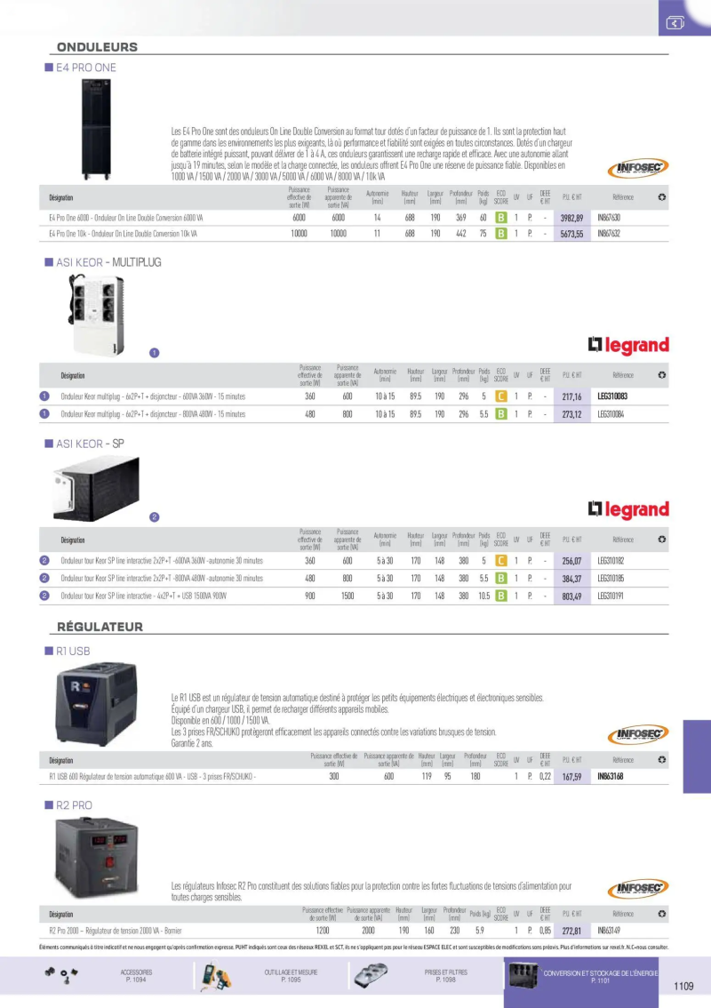 Rexel                                                     catalogue du 01/11 – page 42