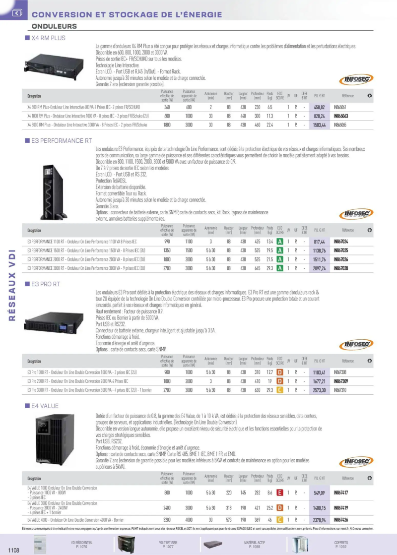 Rexel                                                     catalogue du 01/11 – page 41
