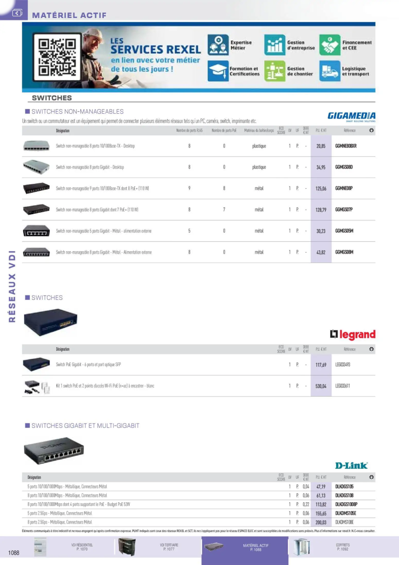 Rexel                                                     catalogue du 01/11 – page 21