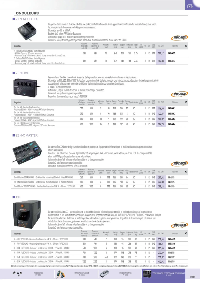 Rexel                                                     catalogue du 01/11 – page 40