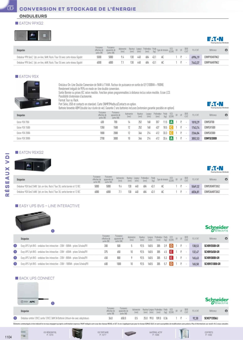 Rexel                                                     catalogue du 01/11 – page 37