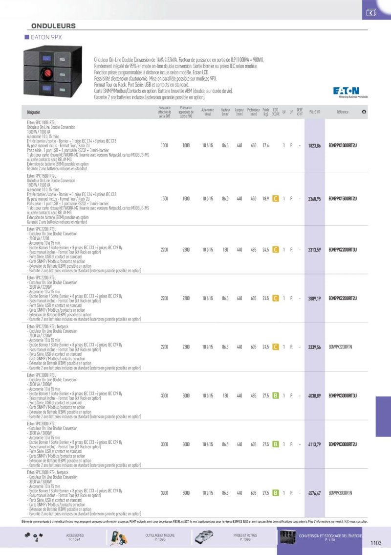 Rexel                                                     catalogue du 01/11 – page 36