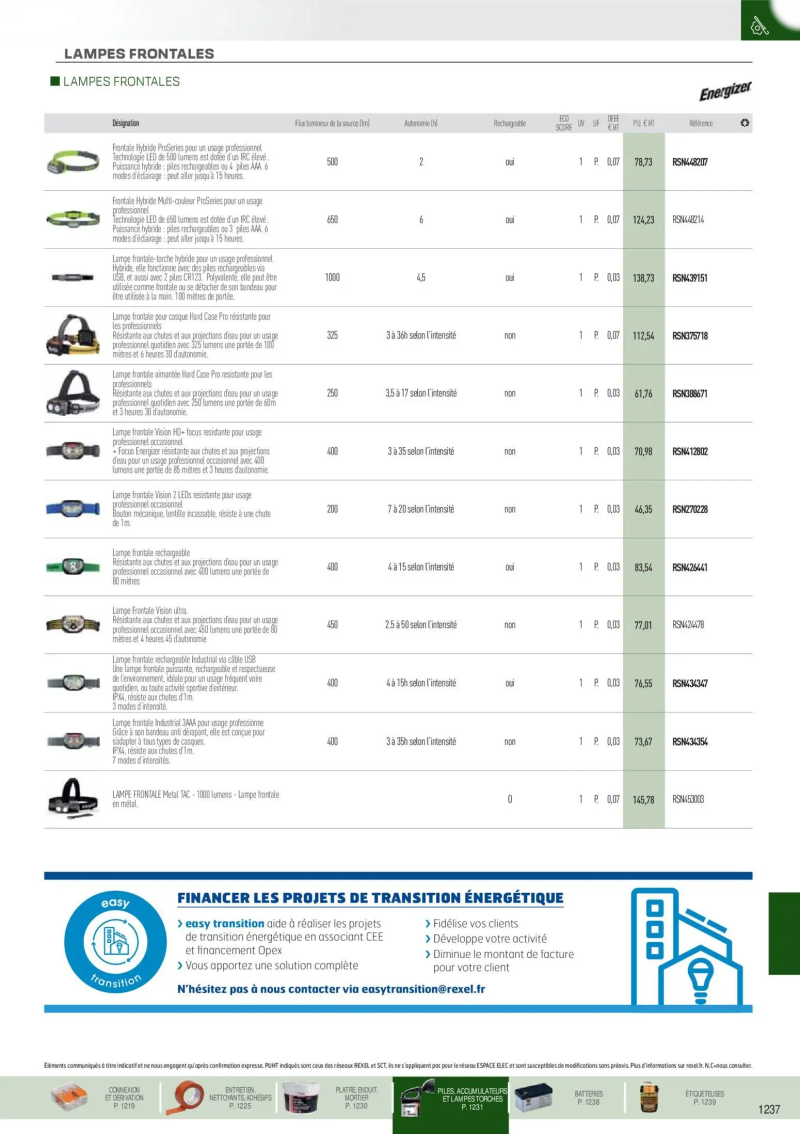 Rexel                                                     catalogue du 01/09 – page 128