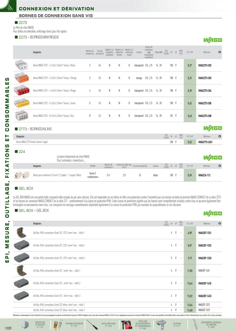 Rexel                                                     catalogue du 01/09 – page 111