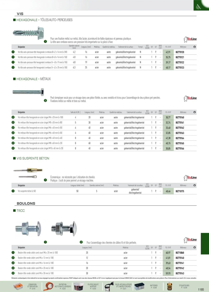 Rexel                                                     catalogue du 01/09 – page 76